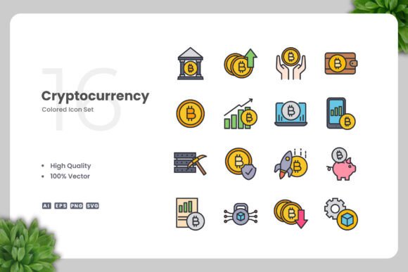 A Brand Designer’s Review: Cryptocurrency Color Icons