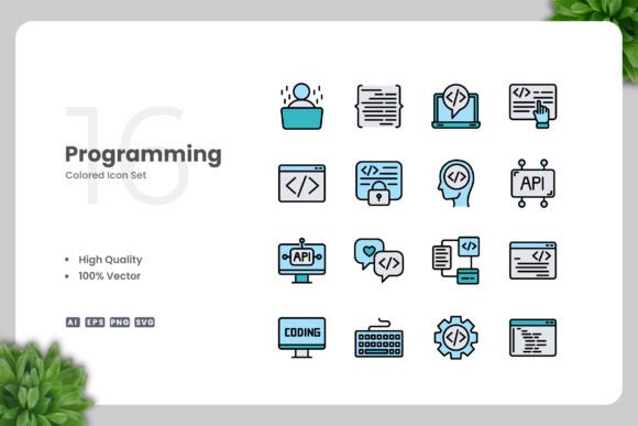 A Crafter's Honest Review of the Programming Color Icons Graphic Set