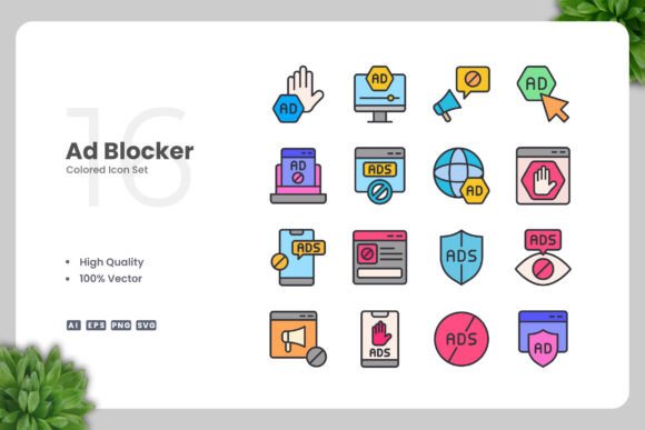 A Designer's Practical Review of Ad Blocker Color Icons