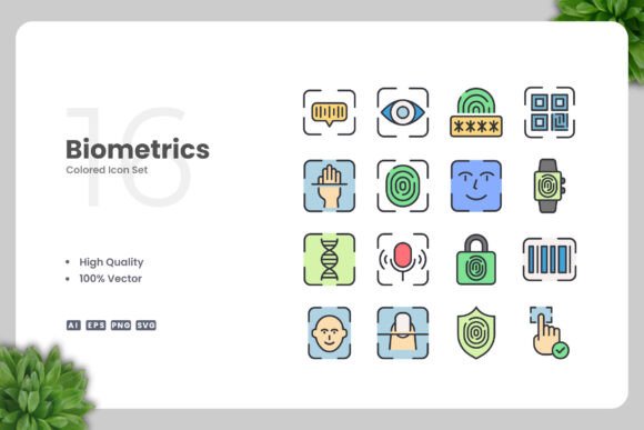A Designer's Review of Clean Biometrics Icons for Publishing