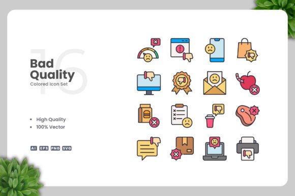 A Professional Review of Bad Quality Color Icons for Branding