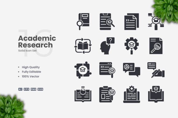 Academic Research Solid Icons for Embroidery: A Designer's Real-Talk Review