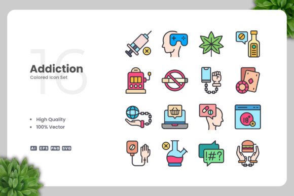 Addiction Color Icons: A Designer's Hands-On Review