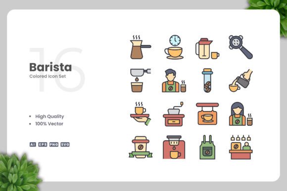 Barista Color Icons: A Graphic Toolkit for Content Creators