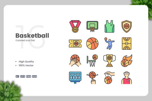 Basketball Color Graphics: A Crafter’s Review of These Versatile Icons