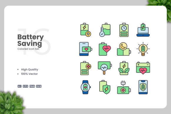 Battery Saving Color Icons: A Graphic Designer's Review