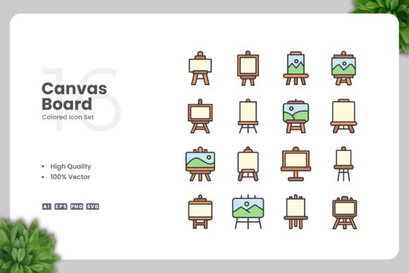 Canvas Board Color Icons: A Designer's Review for Embroidery