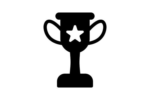 Champion, Leader, Winner Icon: Graphics for Trusted Editorial Design