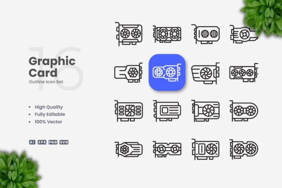 Graphic Card Icons: Smart Graphics & Icons for Crafters