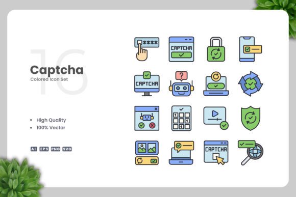 Why Captcha Color Icons Are a Crafter's Essential Graphics Set