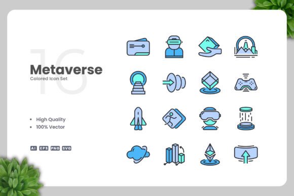 Why the Metaverse Color Icons Graphic Set Became My Crafting Toolkit
